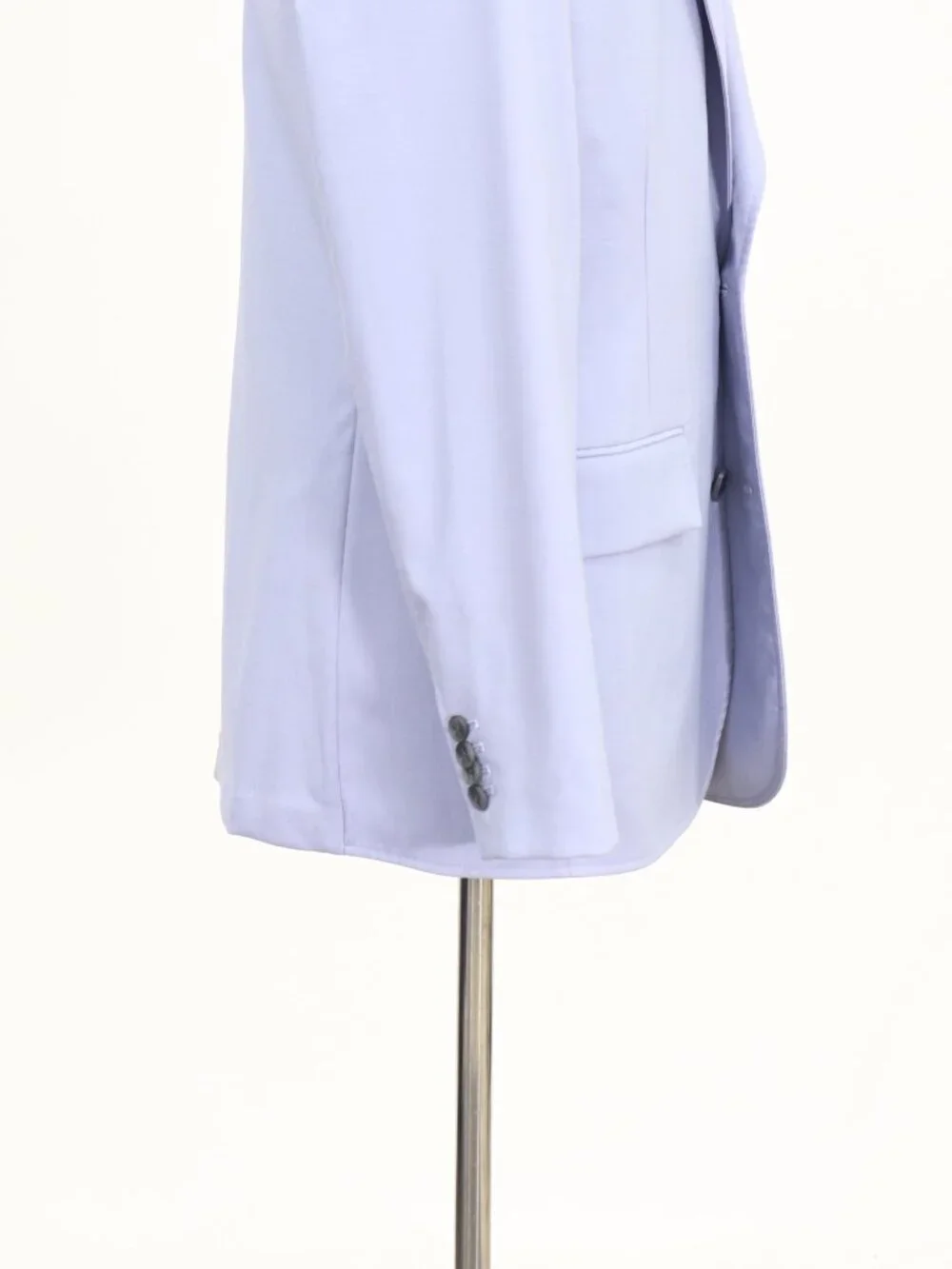 3.1 Phillip Lim 40L Blue Blazer Sport Coat Jacket 2-Button Solid W871